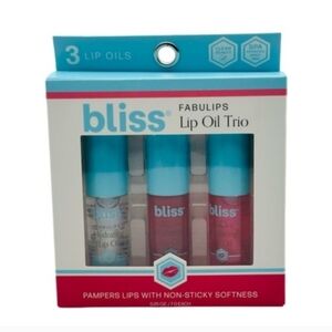 Bliss Fabulips Lip Oil Trio